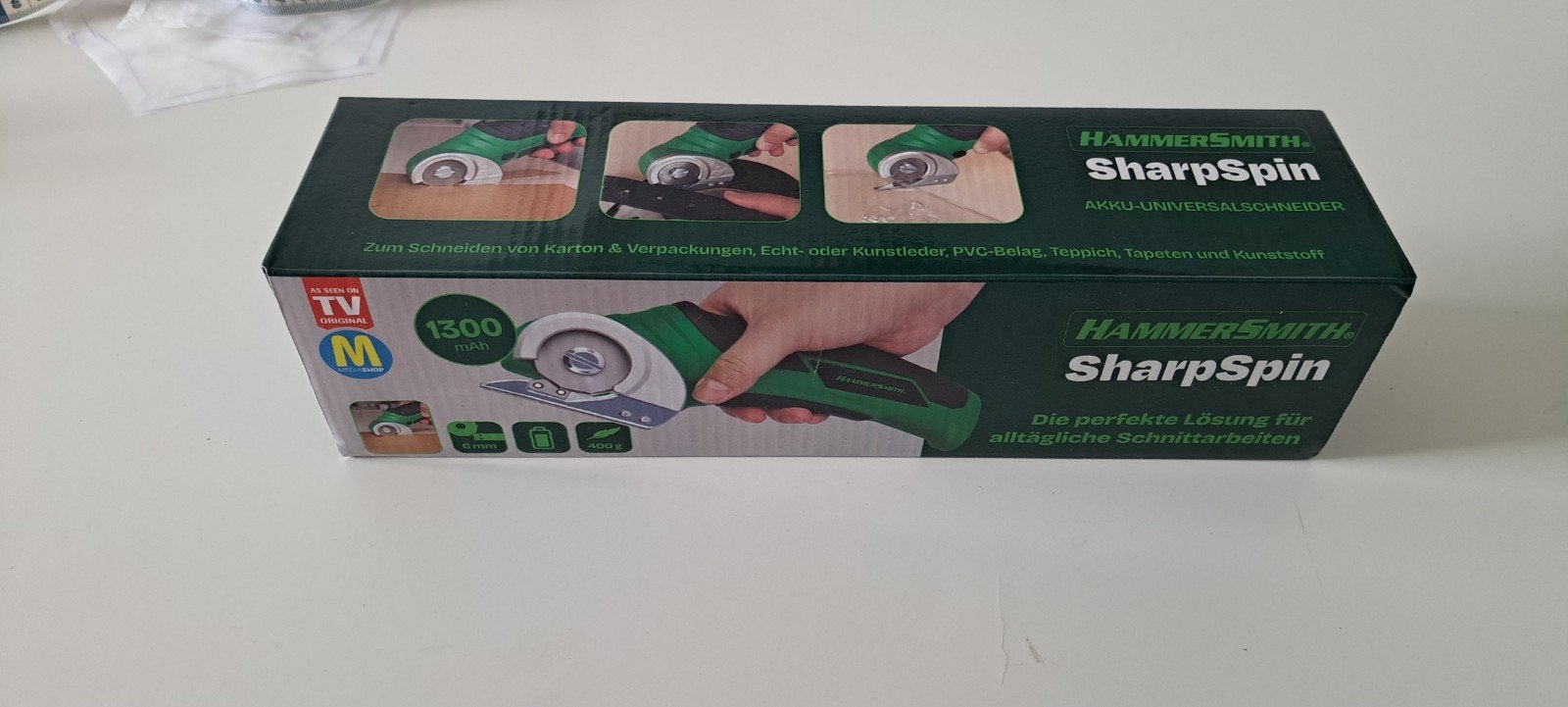 HAMMERSMITH SharpSpin Accu-universele snijder, Ophalen of Verzenden, Zo goed als nieuw, Overige typen, HAMMERSMITH