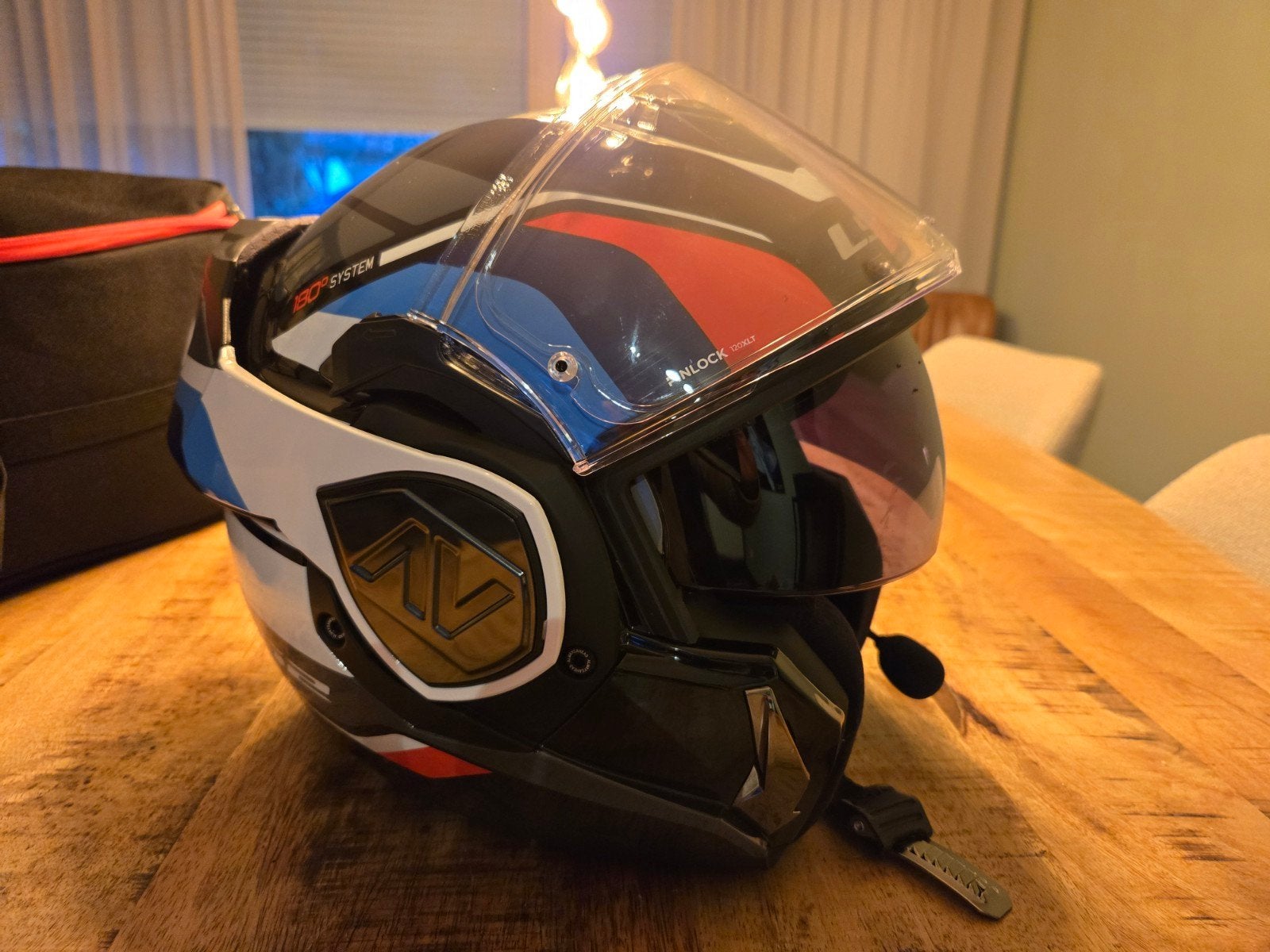 LS2 Advant motorhelm, Motoren, Kleding | Motorhelmen, Overige merken, Systeemhelm, XL, Ophalen of Verzenden