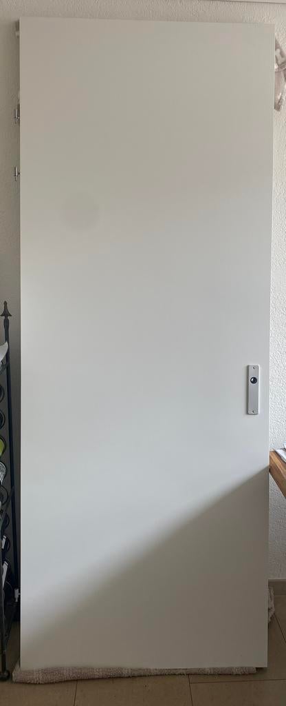 Links draaiende opdek deur 88cm 231,5 hoog, Ophalen, 80 tot 100 cm, 215 cm of meer, Binnendeur
