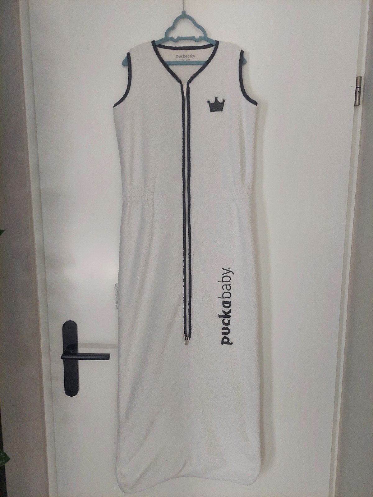 puckababy slaapzak wit fleece maat 130, Ophalen of Verzenden, Wit, Slaapzak, Puckababy