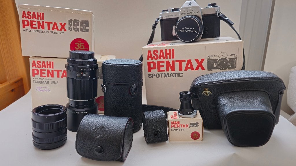analoge fototoestel, Ophalen of Verzenden, Zo goed als nieuw, Spiegelreflex, Pentax
