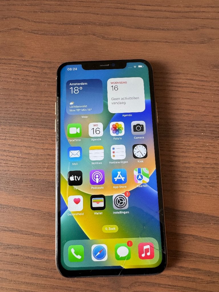iPhone 11 Pro Max 256GB – scherm moet vervangen worden, IPhone 11 Pro Max, 88 %, Zonder simlock, Niet werkend