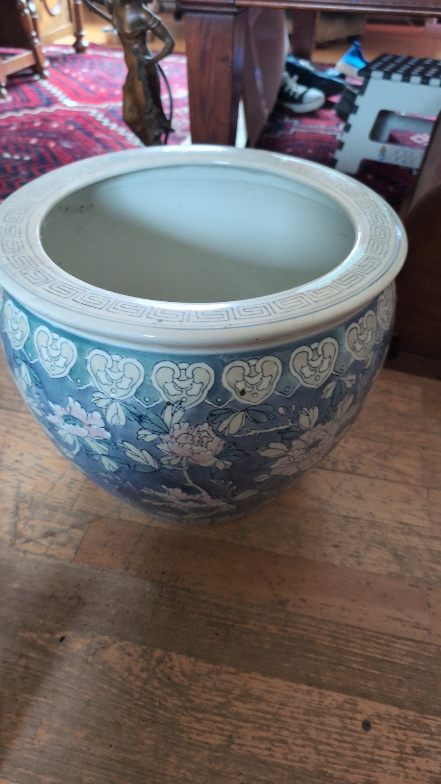 Chinese Porseleinen Bloempot, Antiek en Kunst, Ophalen