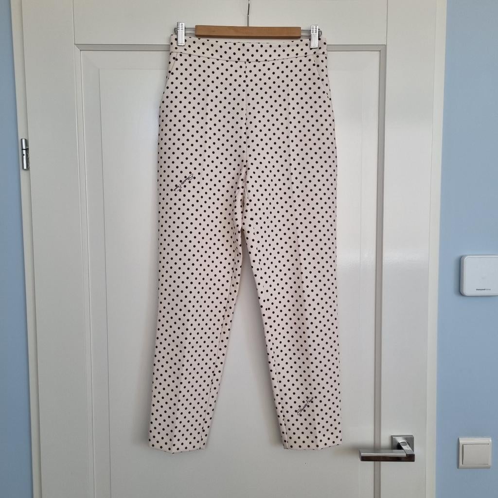 Elisabetta Franchi broek, mt IT42, nieuw, Beige, Nieuw, Ophalen of Verzenden, Maat 36 (S)
