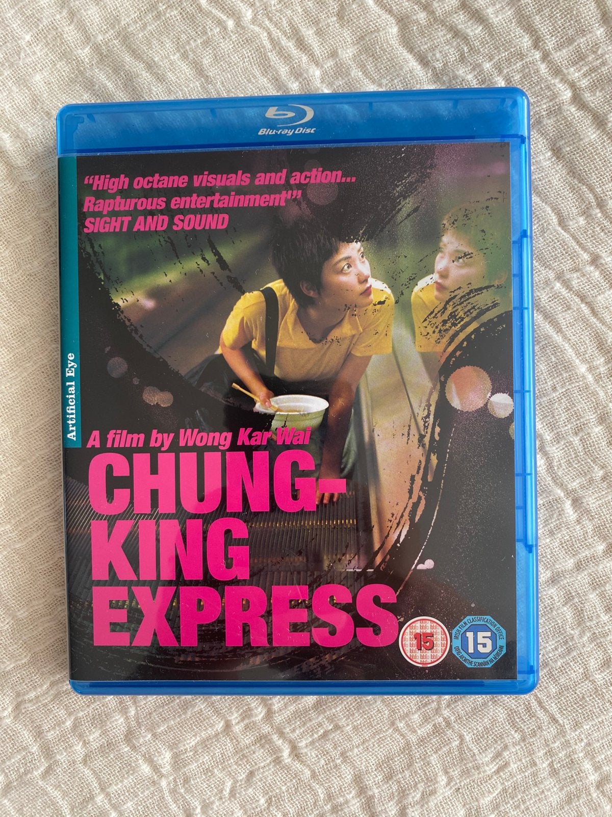 Chungking Express (Wong Kar Wai) - UK import blu-ray, Ophalen of Verzenden, Zo goed als nieuw