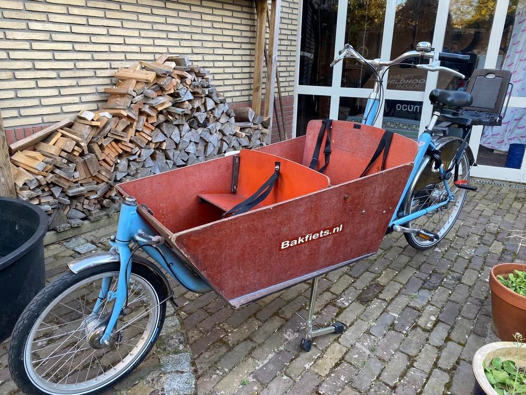 Bakfiets - cargo long, Fietsen en Brommers, Fietsen | Bakfietsen, 4 kinderen of meer, Gebruikt, Elektrisch, Ophalen