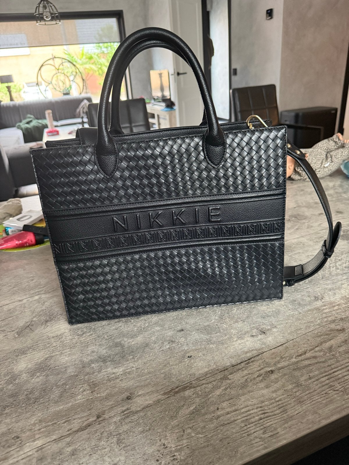 Nieuwe Nikkie shopper tas, Ophalen of Verzenden, Nieuw, Zwart, Shopper