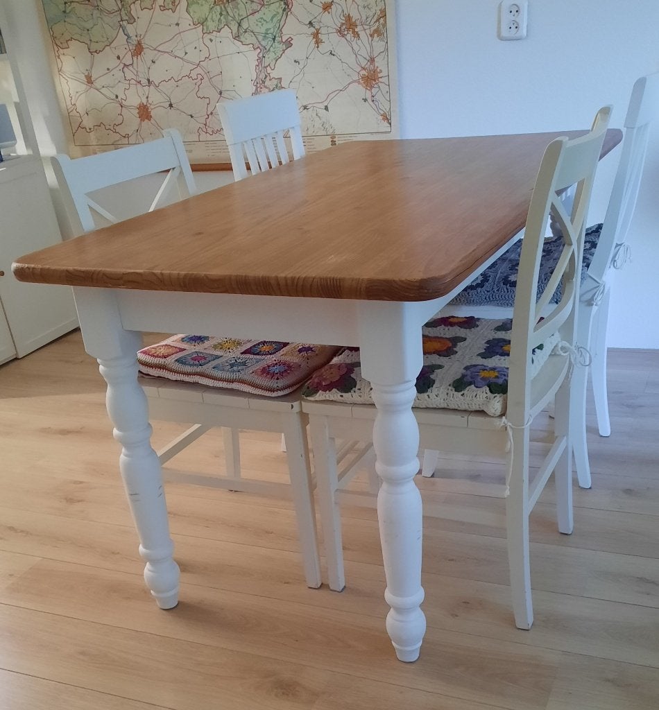 grenen eettafel, Huis en Inrichting, Tafels | Eettafels, Gebruikt, 50 tot 100 cm, 100 tot 150 cm, Vier personen, Rechthoekig, Grenenhout