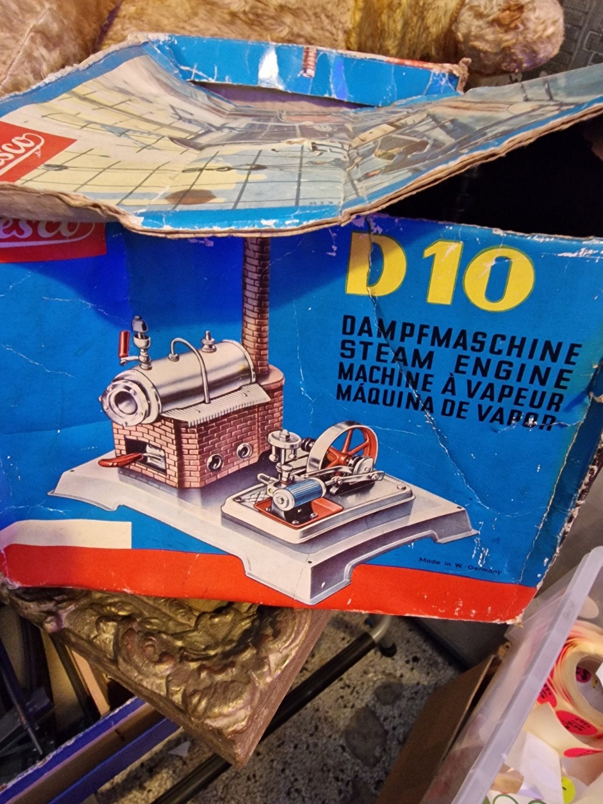 Stoommachine machine incl doos, Ophalen of Verzenden