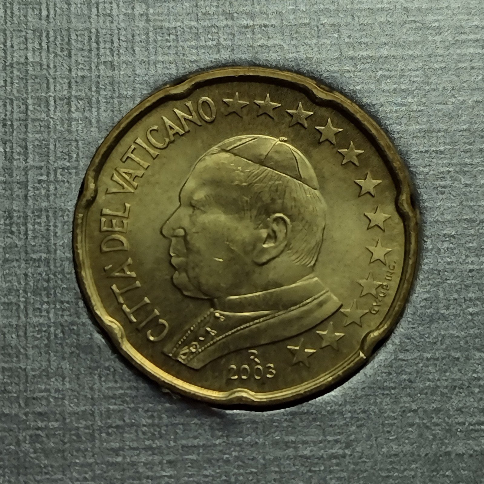 20 Eurocent - Vaticaan - 2003, Ophalen of Verzenden, Vaticaanstad, 20 cent, Losse munt