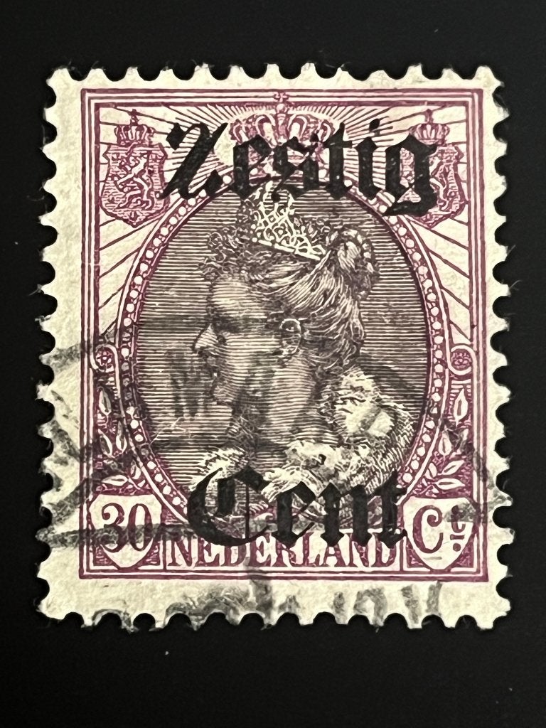 ì5-103 Nederland 1913 -NVPH 103 - Hulpuitgifte - gestempeld, Postzegels en Munten, Ophalen of Verzenden, T/m 1940, Gestempeld