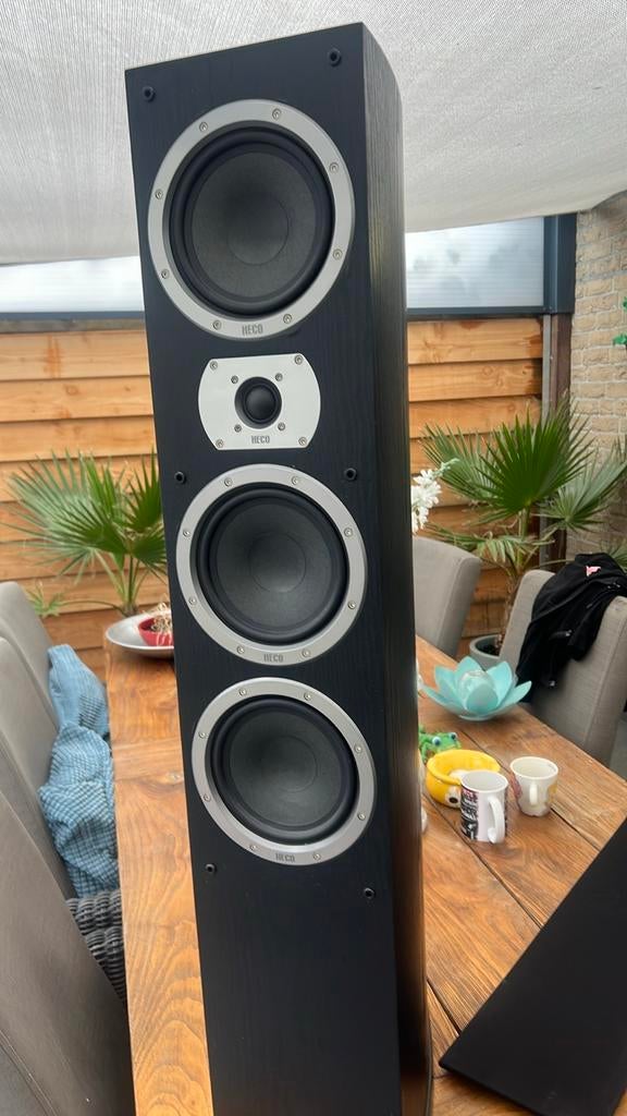 Heco Victa Prime 702 luidsprekers, Overige merken, Gebruikt, Ophalen of Verzenden, 120 watt of meer