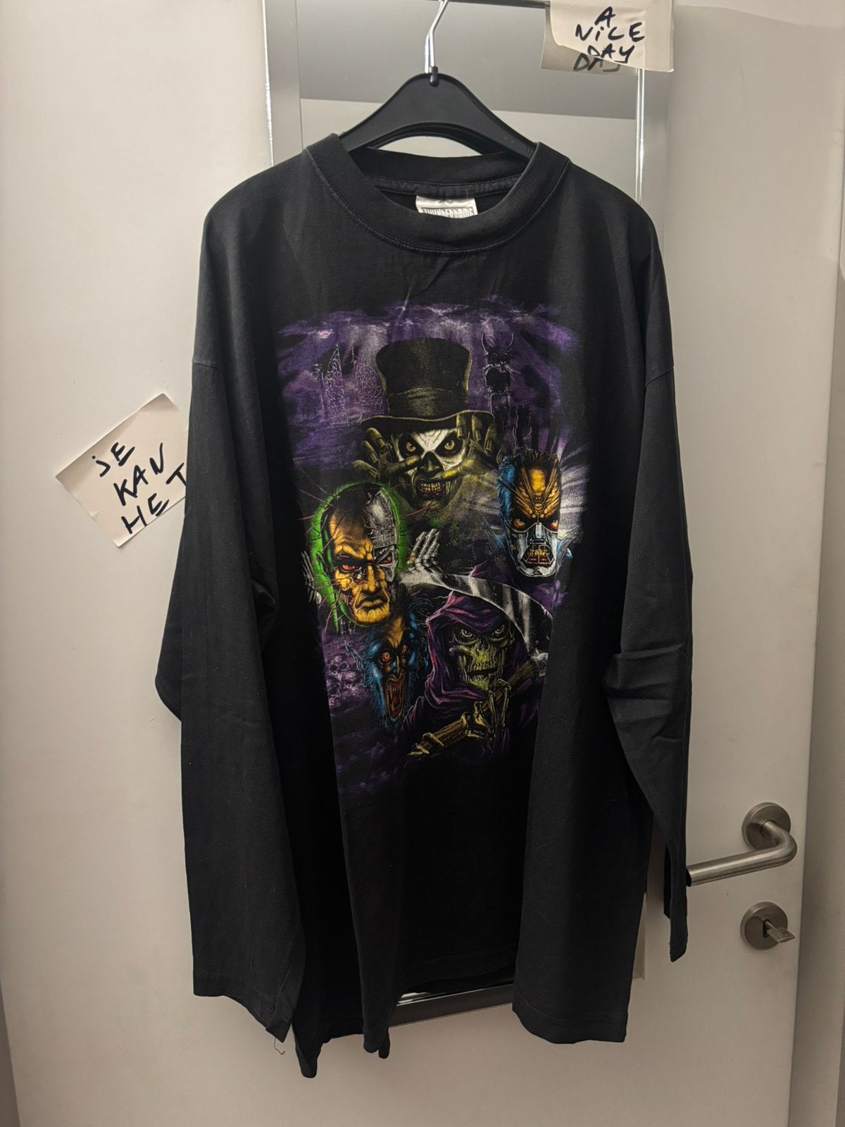 Thunderdome best of 97 longsleeve, Kleding | Heren, T-shirts, Ophalen, Gedragen, Maat 56/58 (XL), Meerkleurig