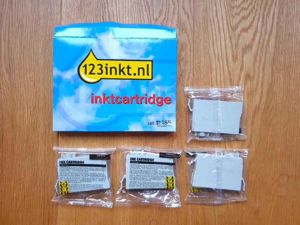 Ongebruikt: Epson multipack 4 inktcartridges hoge capaciteit, Ophalen of Verzenden, Nieuw, Cartridge, 123inkt.nl