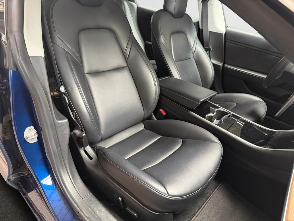 Tesla Model 3 Long Range AWD 75 kWh Trekhaak Auto pilot, Pan, Automaat, Met garantie (alle), Blauw, 351 pk