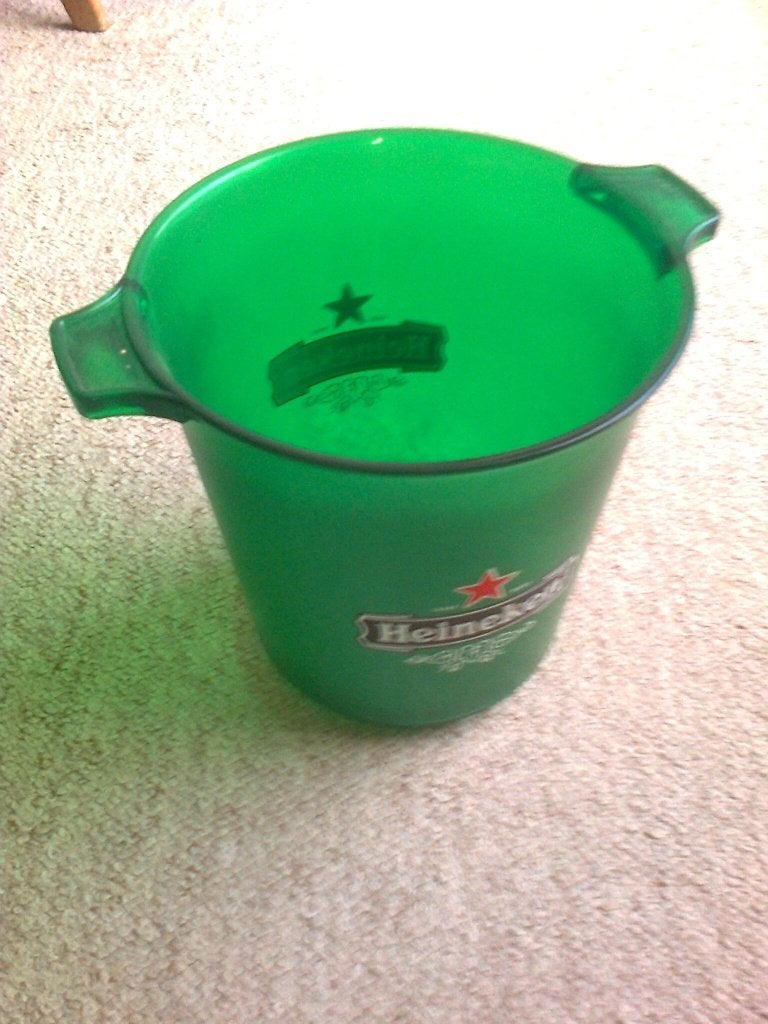 heineken koeler 22 diam x22 h u, Ophalen of Verzenden, Heineken
