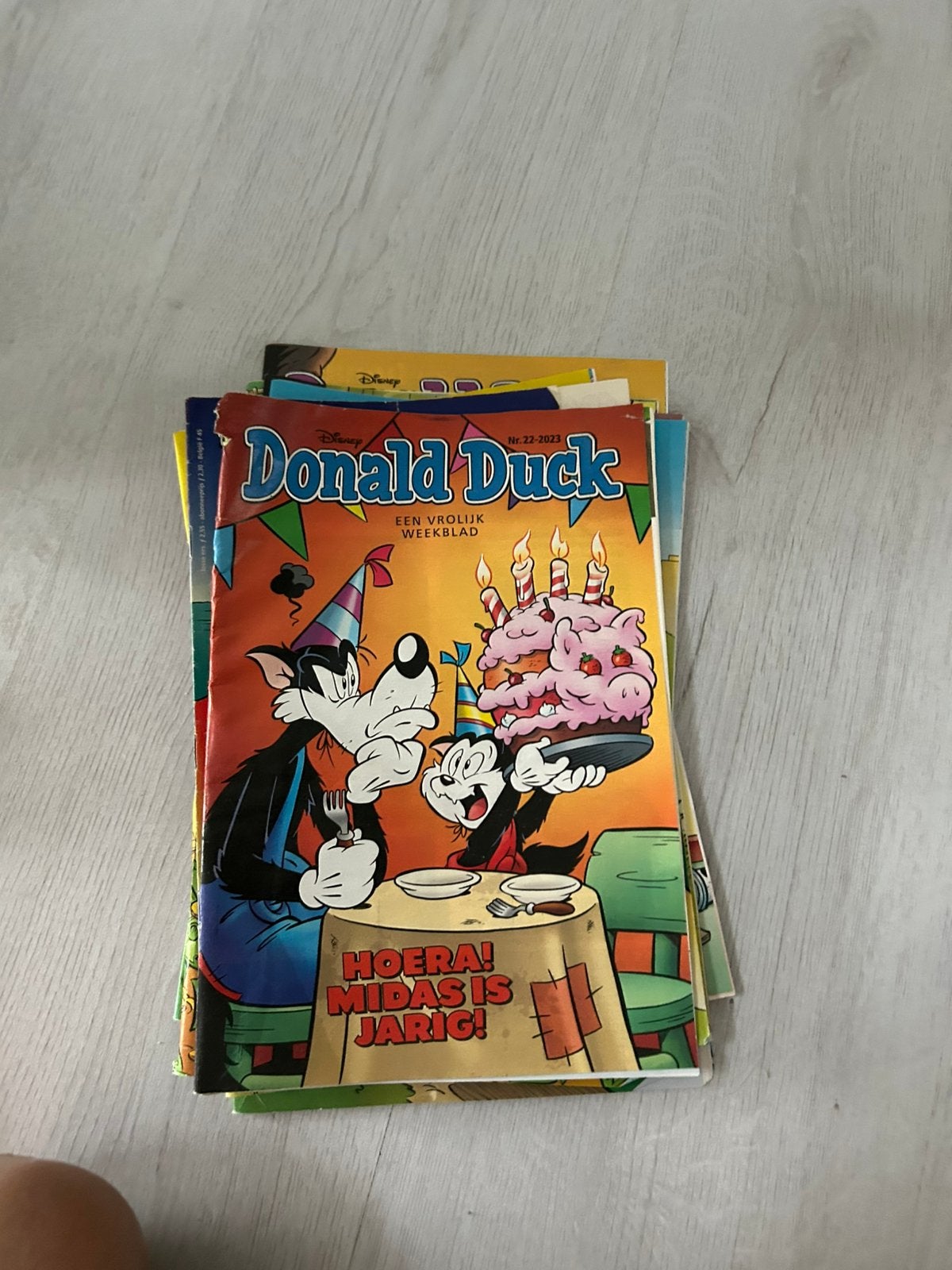 10 donald duck, Meerdere stripboeken, Ophalen of Verzenden, Gelezen