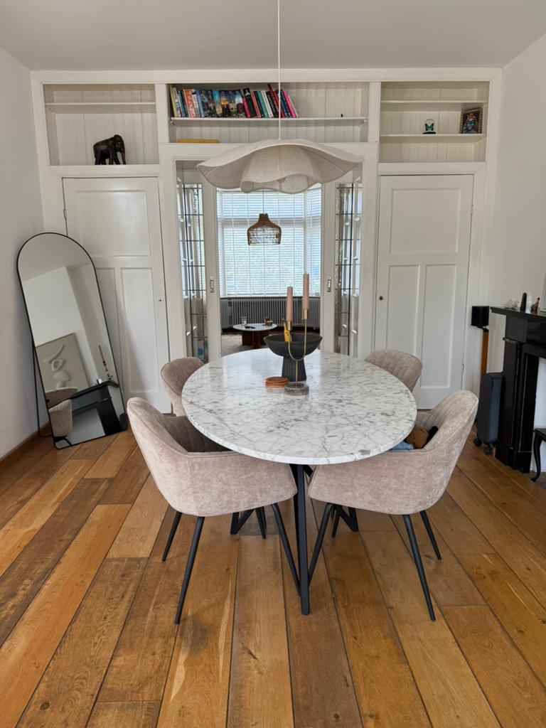 Carrara massief marmeren blad, Ophalen, 60 cm of meer, Zo goed als nieuw, Minder dan 5 m²