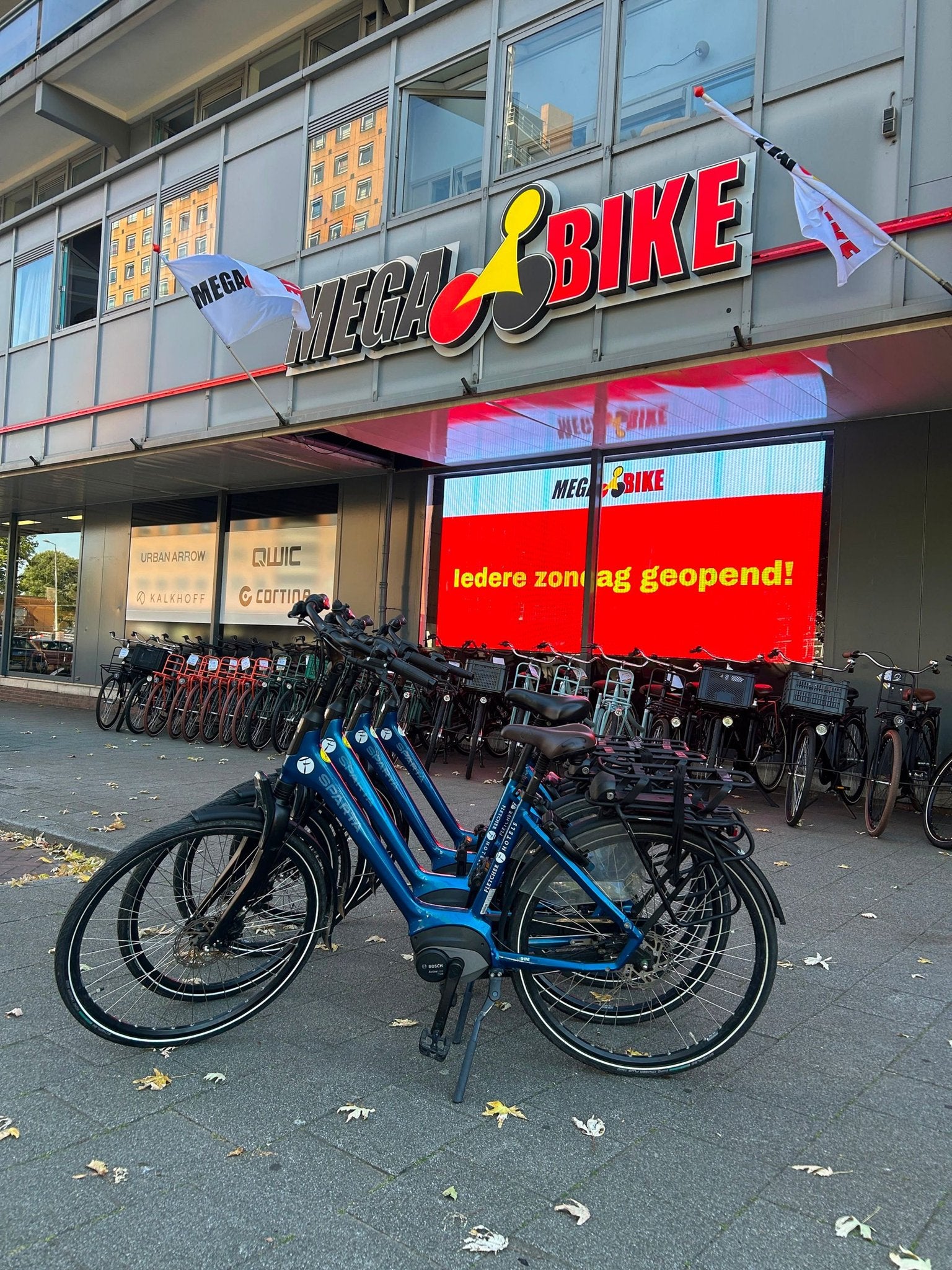 Sparta Ex verhuurfietsen met bosch middenmotor en garantie, Gebruikt, Sparta