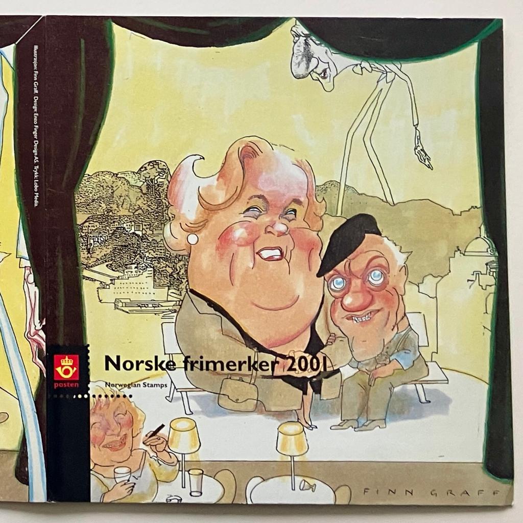 Postzegels Noorwegen jaarset 2001, Postzegels en Munten, Ophalen of Verzenden, Noorwegen, Postfris