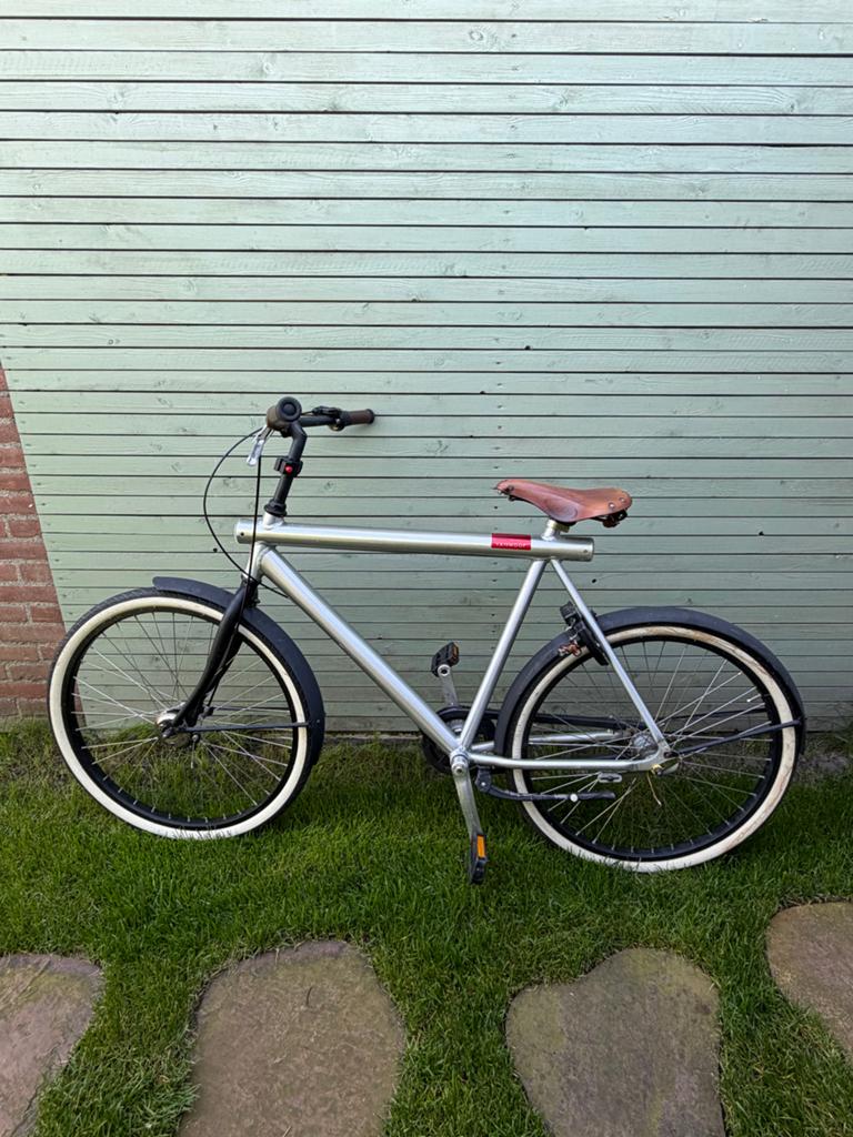 VanMoof No1 3 versnellingen en Brooks zadel, Gebruikt, Velgrem, Versnellingen, 53 tot 57 cm