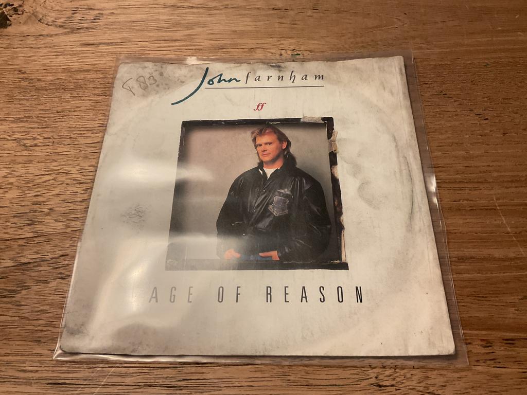 John Farnham, Age of reason, Cd's en Dvd's, Vinyl Singles, Pop, Ophalen of Verzenden