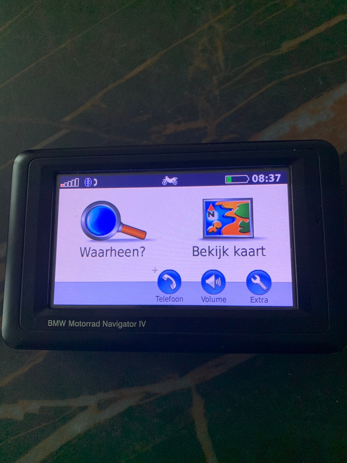 BMW Motorrad Navigator IV met etui, Motoren, Ophalen of Verzenden, Gebruikt