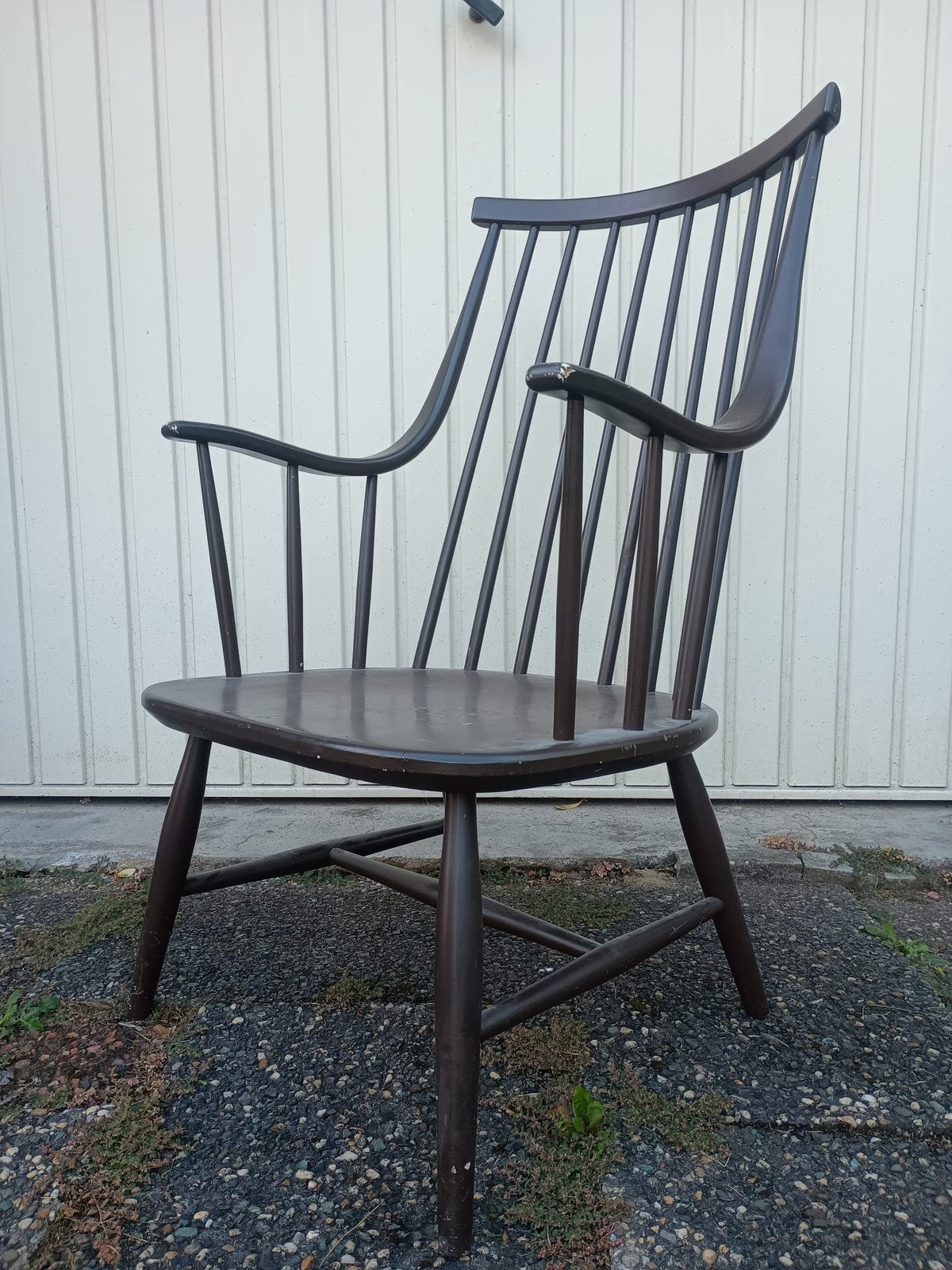 Vintage fauteuil Nesto Lena Larsson, Huis en Inrichting, Ophalen, Zo goed als nieuw, 75 tot 100 cm, 50 tot 75 cm