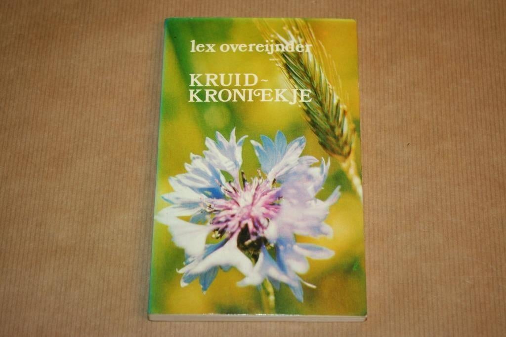 Kruidkroniekje - Lex Overeijnder, Boeken, Gezondheid, Dieet en Voeding, Gelezen, Kruiden en Alternatief, Ophalen of Verzenden