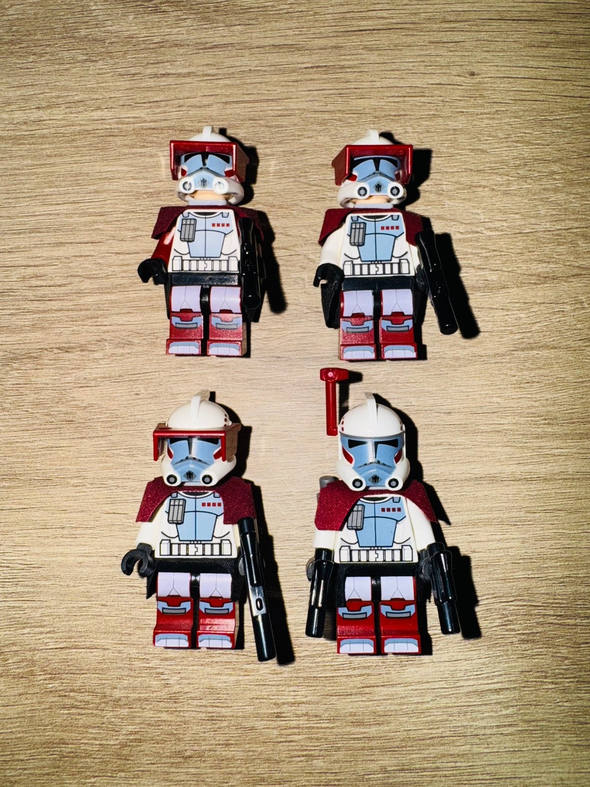 4x Lego Clone Arc Trooper Hammer (RANCOR BATTALION) SW0377, Ophalen, A, A, A