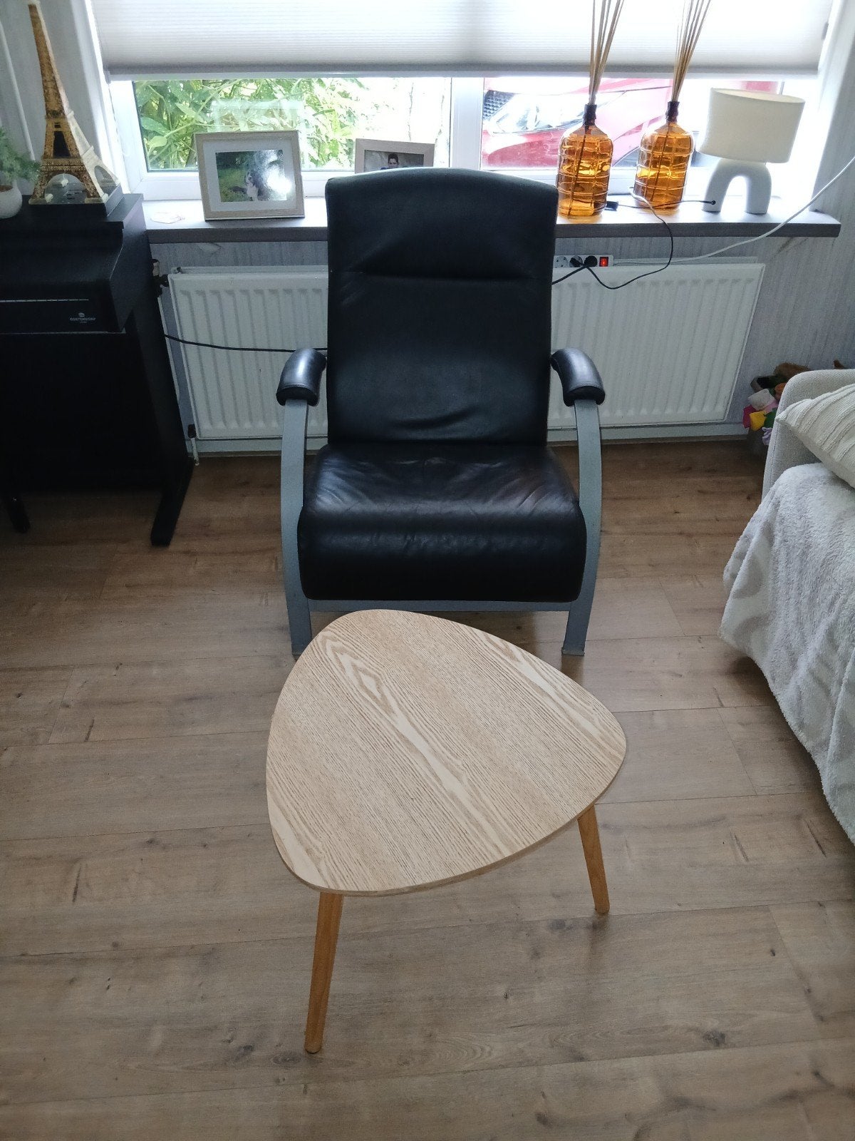Lederen stoel, Ophalen, Minder dan 45 cm, Minder dan 55 cm, Gebruikt