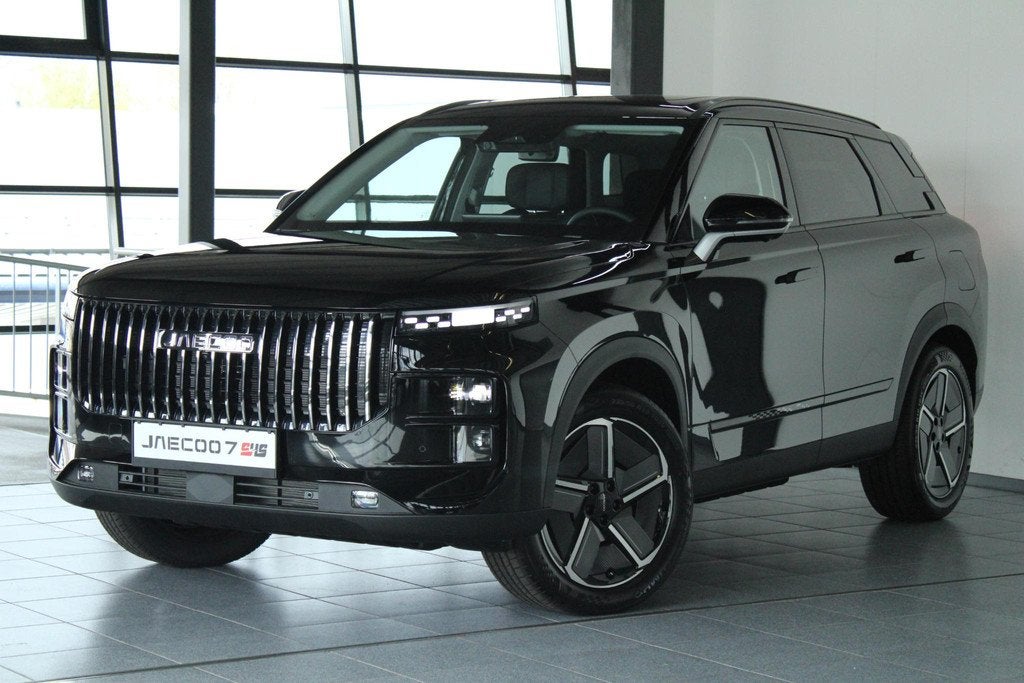 Jaecoo 7 1.5 GDI Exclusive PHEV Snel rijden! / Panoramadak /, Auto's, Overige Auto's, 12 maanden, 347 pk, Zwart, Plug-in hybride