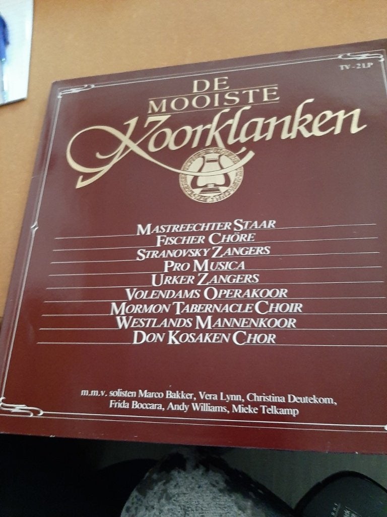 De Mooiste Koorklanken -Dubbel LP mooie staat -ook VERZENDEN, Ophalen, Gebruikt, 12 inch