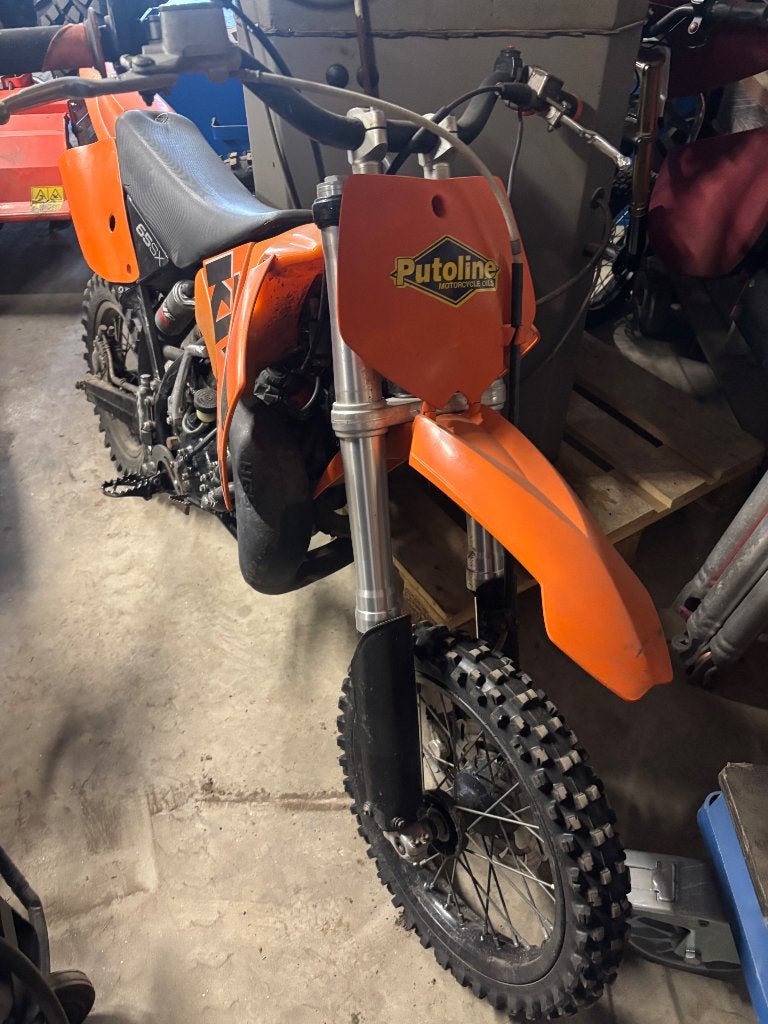 KTM 65cc crosser / crossmotor, Motoren, Gebruikt, Particulier, Crossmotor, 11 kW of minder