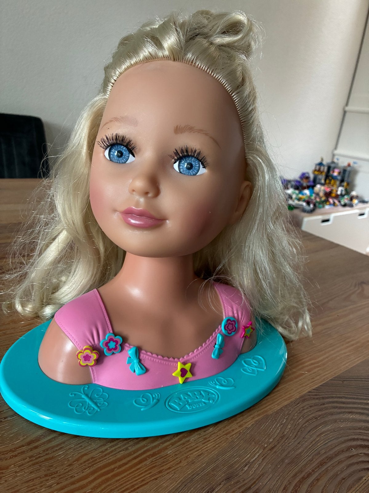BABY born Stylinghoofd met accessoires, Kinderen en Baby's, Ophalen of Verzenden, Gebruikt, Babypop