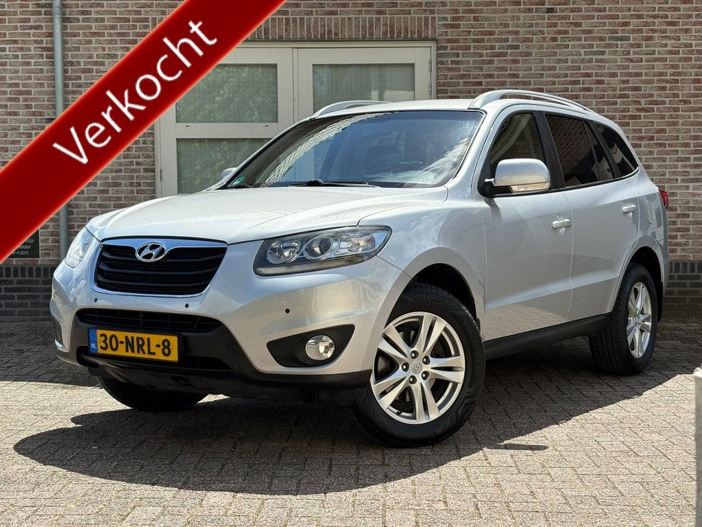 Hyundai Santa Fe 2.4i CVVT Dynamic Clima Navi T.haak NAP, Auto's, Hyundai, Voorwielaandrijving, Euro 5, Gebruikt, 4 cilinders