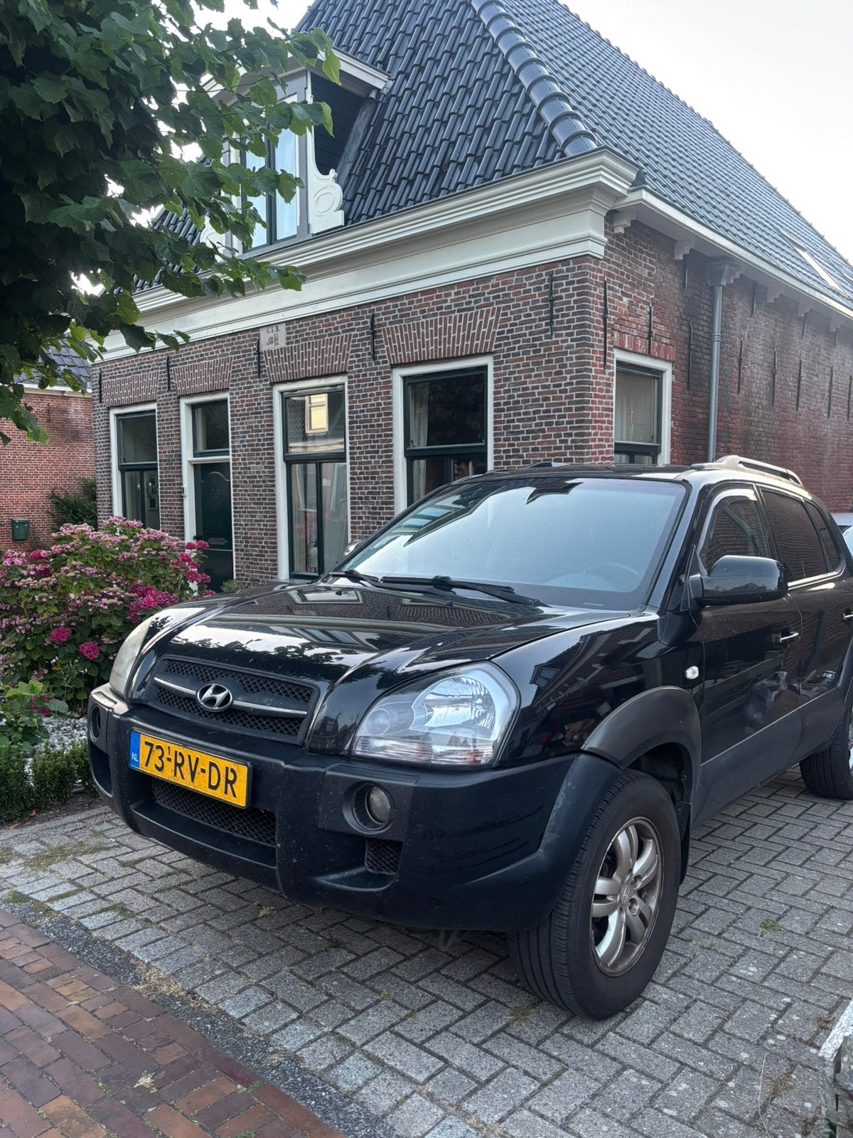 Hyundai Tucson 2.0i LPG/G3 | 2005 | Voor handige klusser, Auto's, Stof, Zwart, 4 cilinders, 1481 kg
