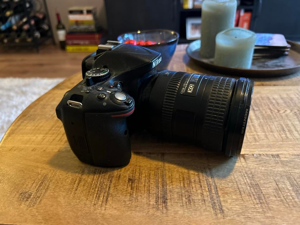 Nikon D5200 spiegelreflexcamera met Nikkor 18-200mm lens, Ophalen, Gebruikt, Spiegelreflex, Nikon