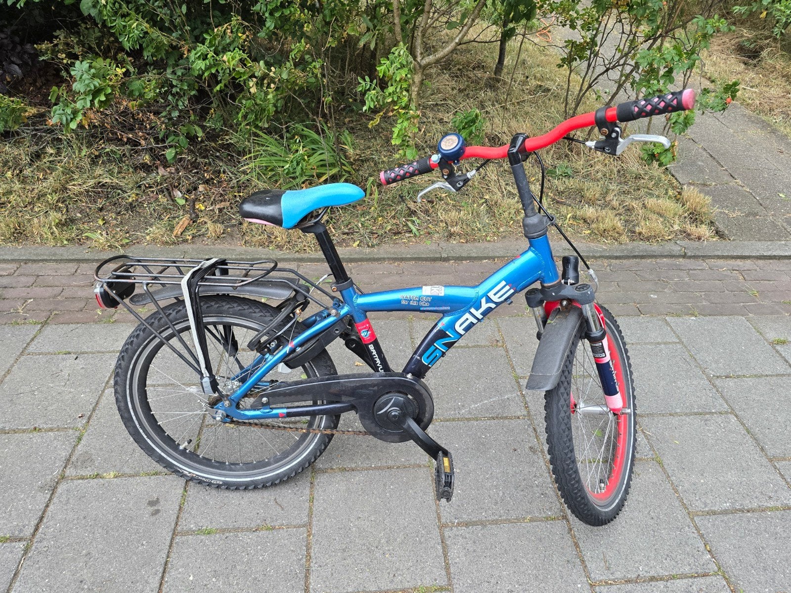 Batavus snake jongensfiets 20 inch, Ophalen, Terugtraprem, Gebruikt, Batavus Snake