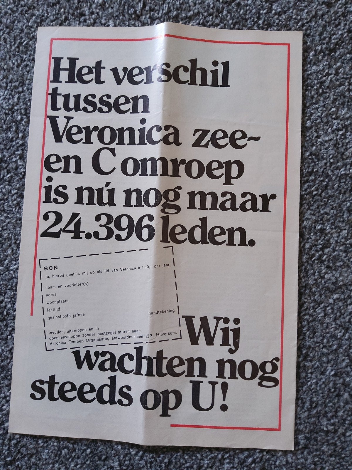 Veronica:  Van zee naar C omroep, Verzamelen, Ophalen of Verzenden, Boek, Tijdschrift of Artikel