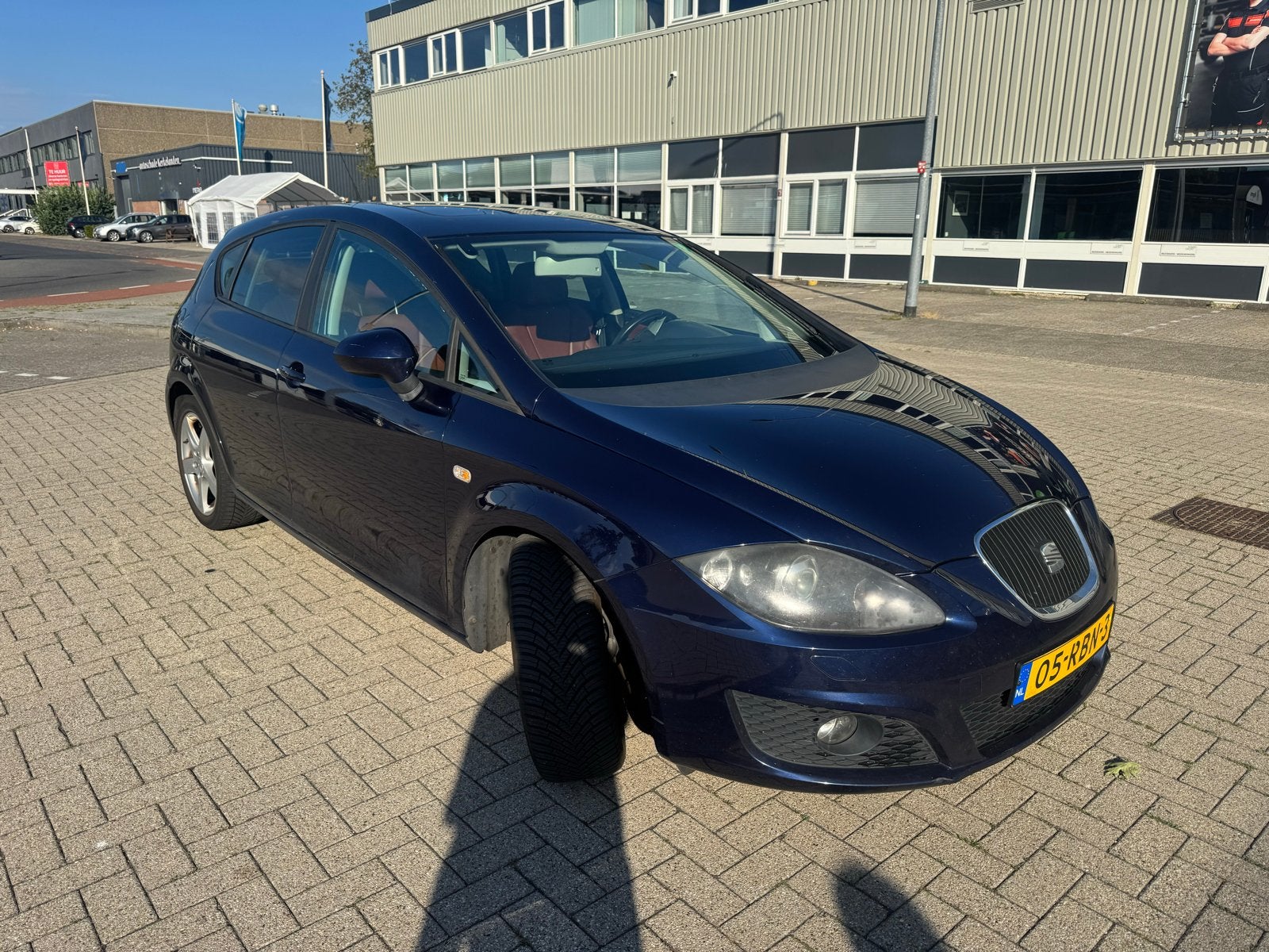 Seat Leon 1.6 TDI 77KW 2011 Blauw, Auto's, Seat, Voorwielaandrijving, 1225 kg, 4 cilinders, Particulier