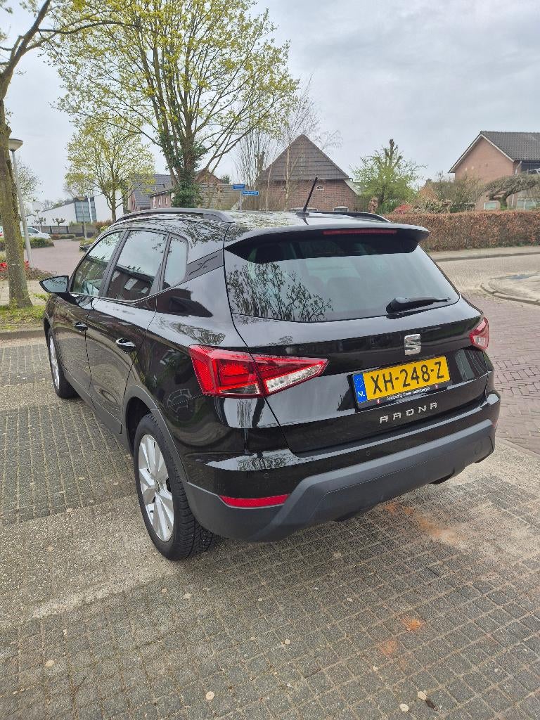 Seat Arona 1.0 TSI 115pk 2019 Zwart automaat 2e eigenaar, Auto's, Seat, Stof, 1112 kg, Origineel Nederlands, 115 pk
