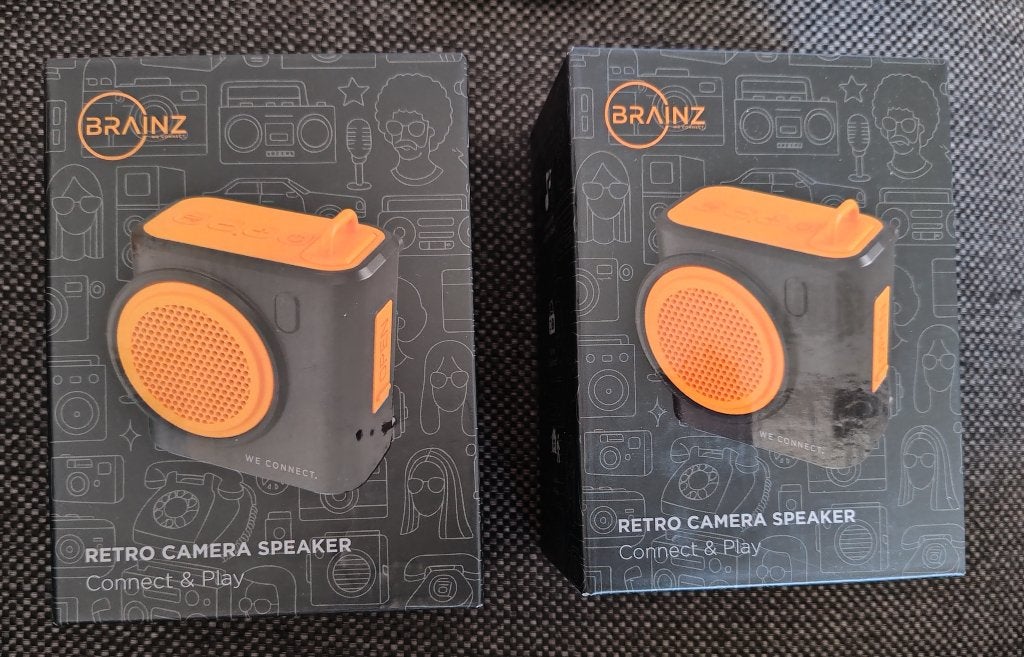 Retro camera speaker, Ophalen of Verzenden, Nieuw
