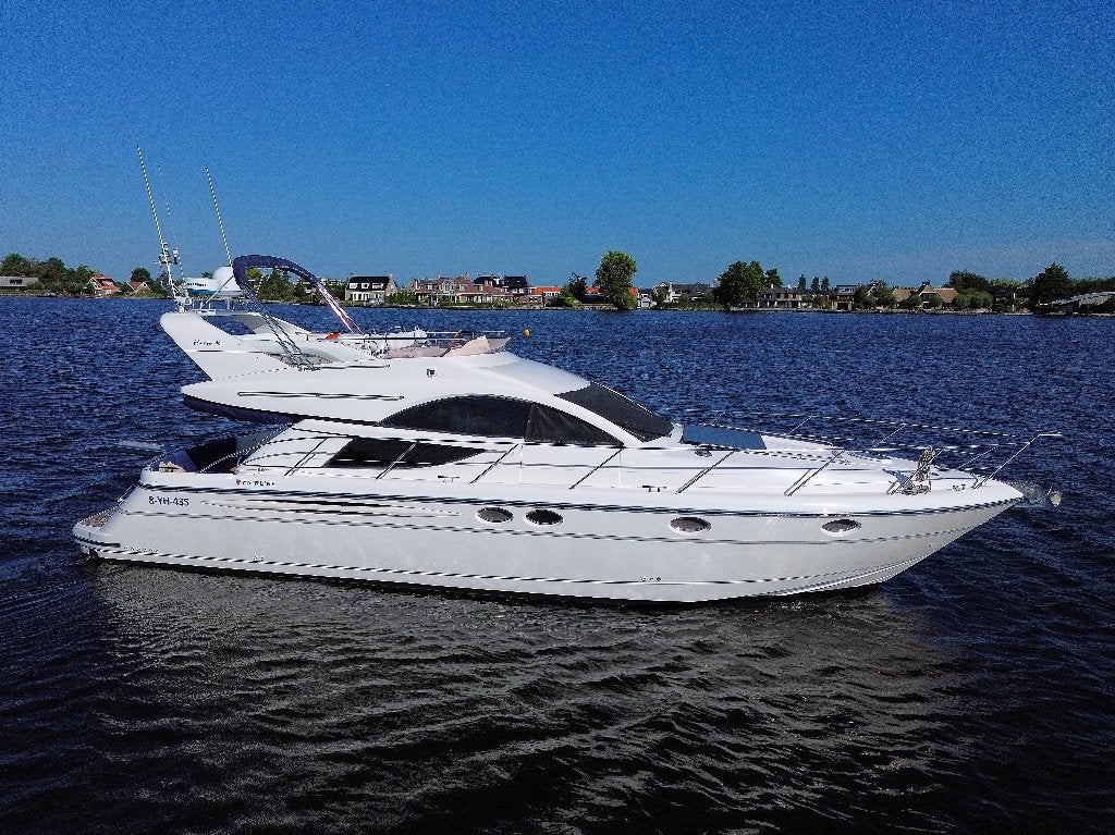 Fairline Phantom 46 2003 VP TAMD75P 480PK vaarklaar Uniek!, Watersport en Boten, Ophalen, Gebruikt, Fairline, Diesel