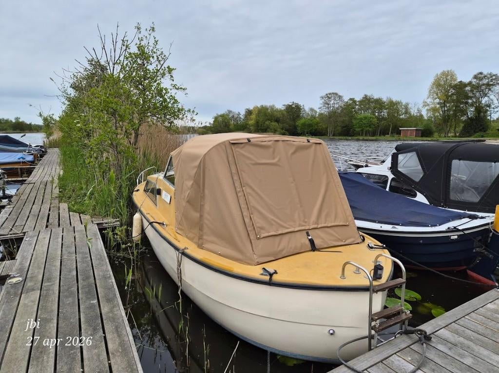 Kajuitmotorboot Arendal Snekka 7m | Motor 2018 | Nieuwe kap, Watersport en Boten, Motorboten en Motorjachten, Gebruikt, Ophalen