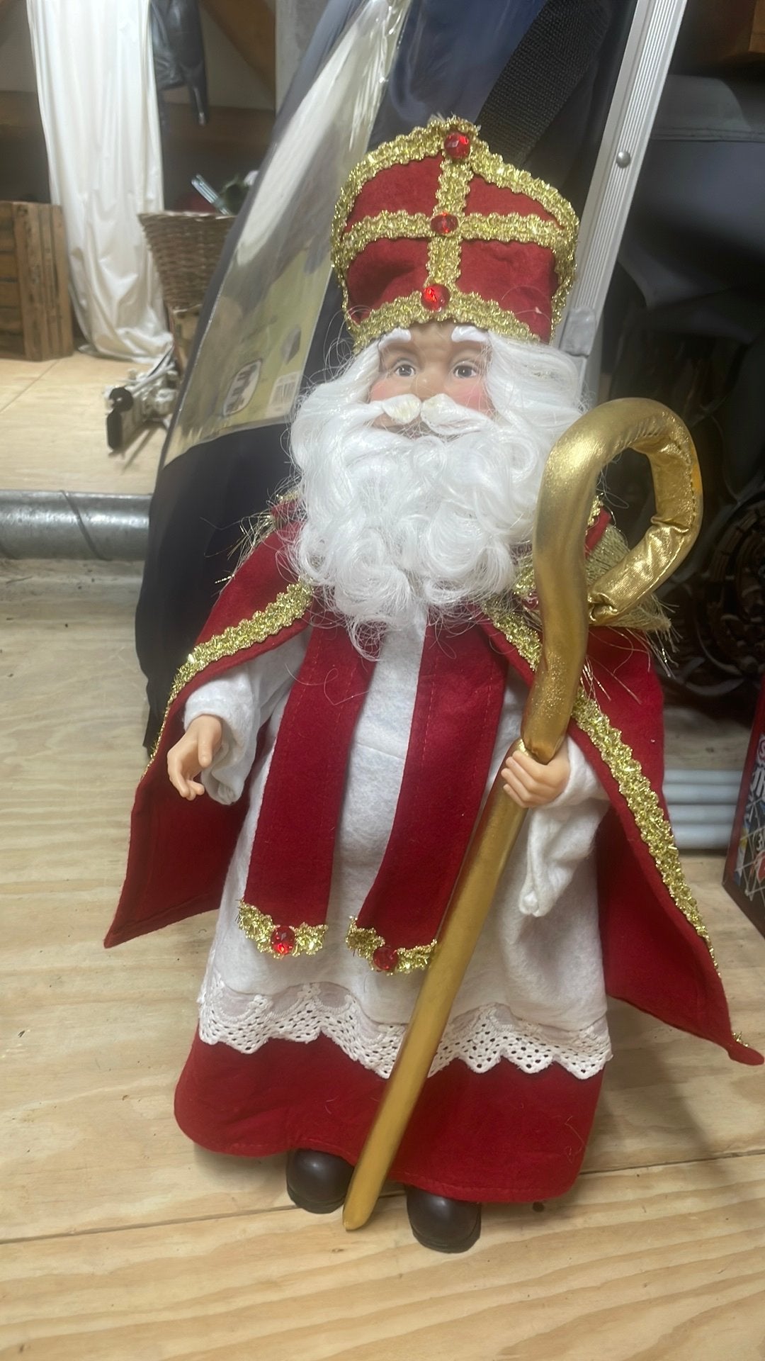 Sinterklaas pop, Ophalen, Zo goed als nieuw