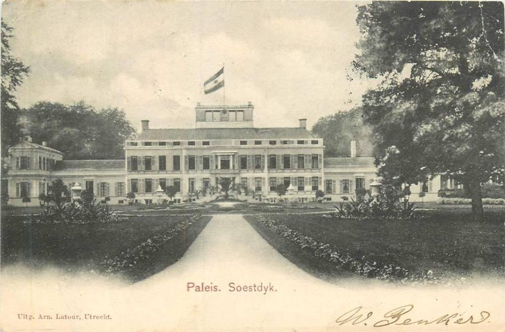 381-280-003 Soestdyk Paleis, Verzenden, Voor 1920, Utrecht
