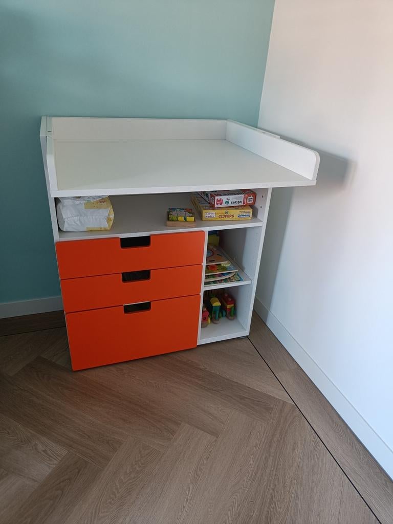 Ikea commode stuva, Ophalen, 50 tot 70 cm, Minder dan 75 cm, 90 tot 105 cm