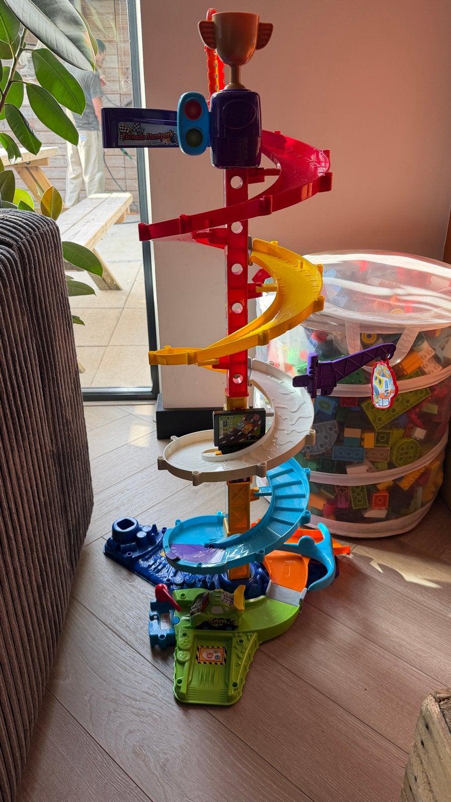 VTech Toet Toet Auto’s Tornado Stuntpark, Overige merken, Racebaan, Zelf te bouwen, Ophalen of Verzenden