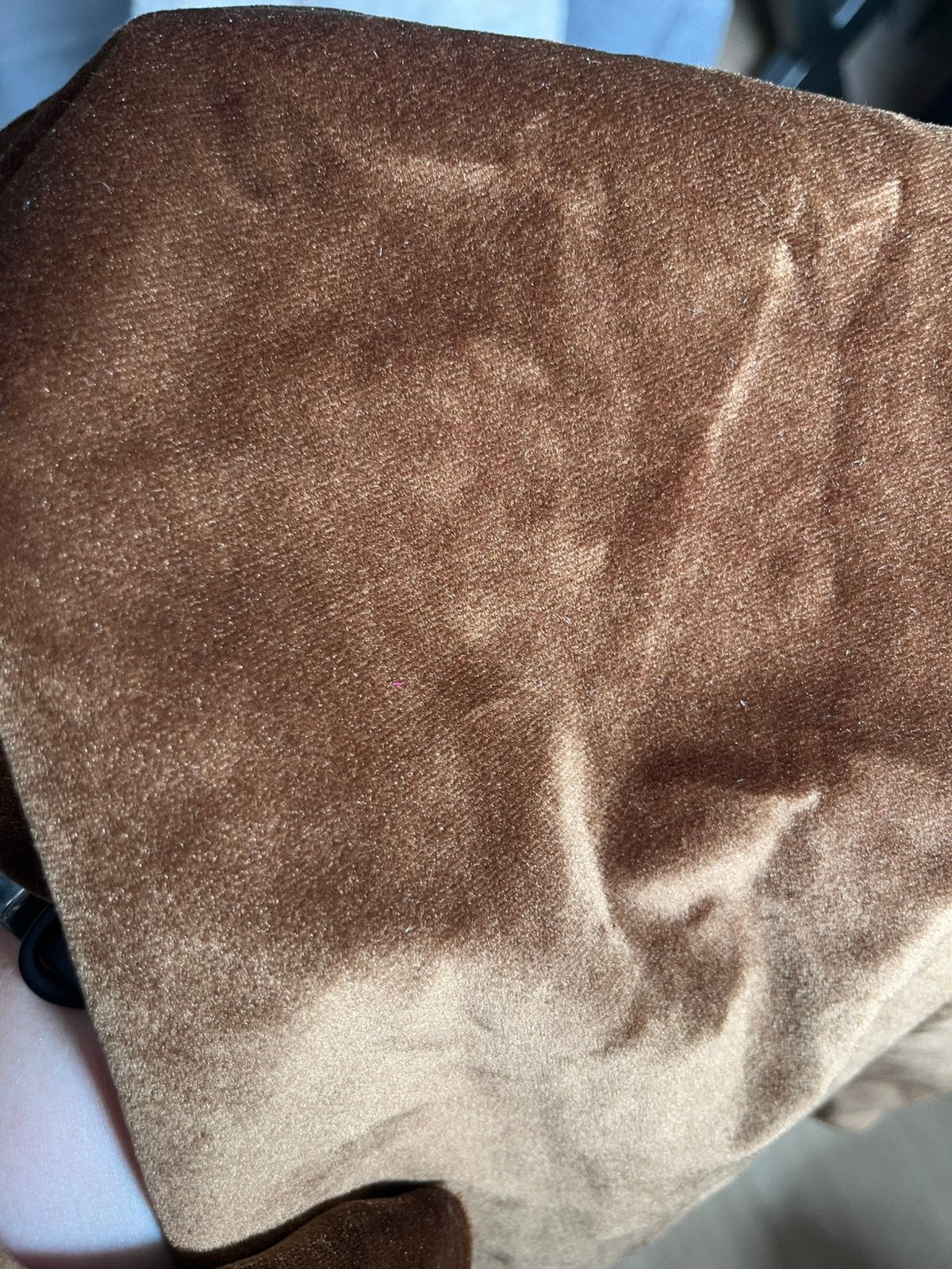 Velvet kussen hoezen goud bruin 45x45 interieur woonkussens, Verzenden, Vierkant, Nieuw, Met ritssluiting